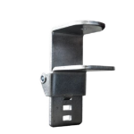 BakkerElkhuizen BakkerElkhuizen Flexible LARGE Clamp Silver. Suitable for use with the Bakker Flexible Series Monitor Arm