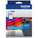 Brother LC402CS ink cartridge 1 pc(s) Original Standard Yield Cyan