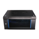 Extralink Rackmount cabinet 4U 600x450 Black wall mounted