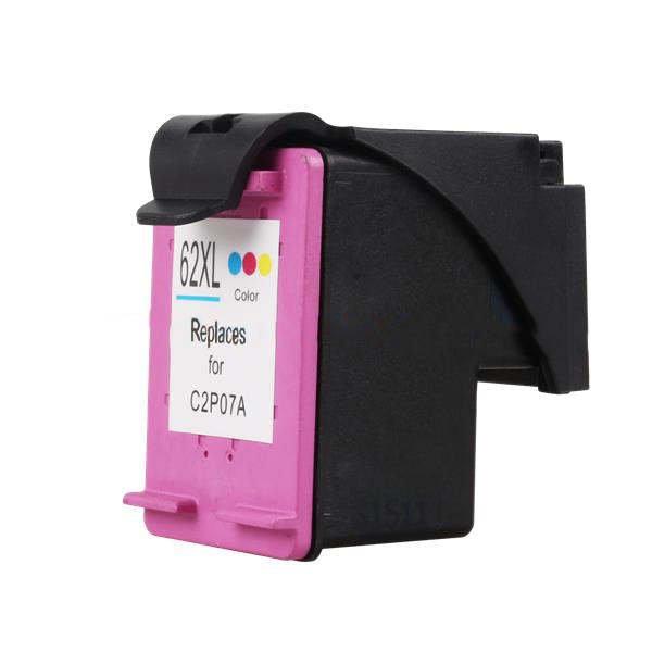 CTS Wholesale Reman HP C2P07AE Hi Cap Tri Colour Ink Ctg HP 62XL 11.5ml Ink 415 Pages
