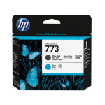 HP C1Q20A|773 Printhead black matt / cyan for HP DesignJet Z 6600
