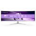 Philips Evnia 8000 49M2C8900L/00 computer monitor 124.2 cm (48.9") 5120 x 1440 pixels Dual QHD QD-OLED White