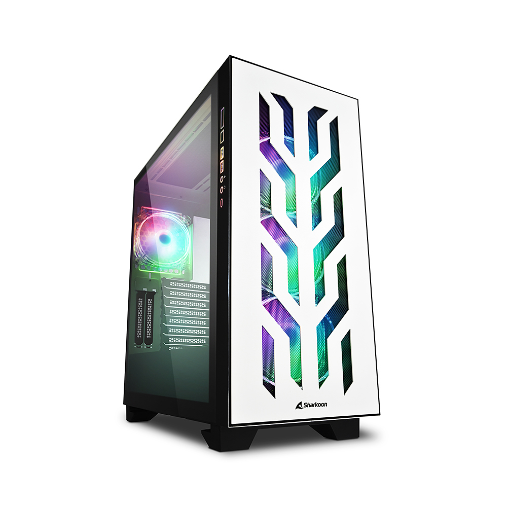Image of Sharkoon ELITE SHARK CA300T Tower White