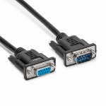 Rocstor Y10C875-B1 serial cable Black 78.7" (2 m) DB-9
