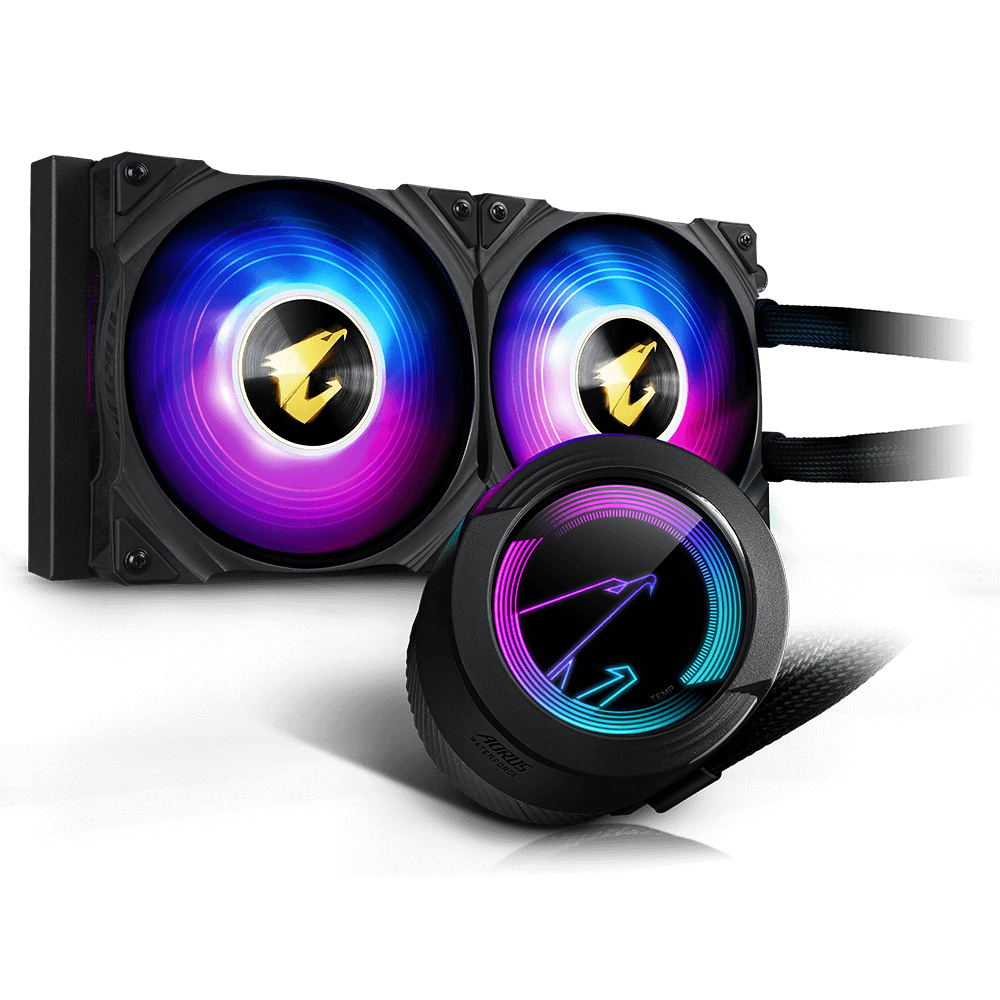 Image of Gigabyte AORUS WATERFORCE 240 Processor All-in-one liquid cooler...