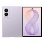 Samsung EF-QF971CTEGWW mobile phone case 19.3 cm (7.6") Cover Transparent