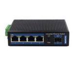 Wantec 3405 netwerk-switch Gigabit Ethernet (10/100/1000) Zwart, Blauw
