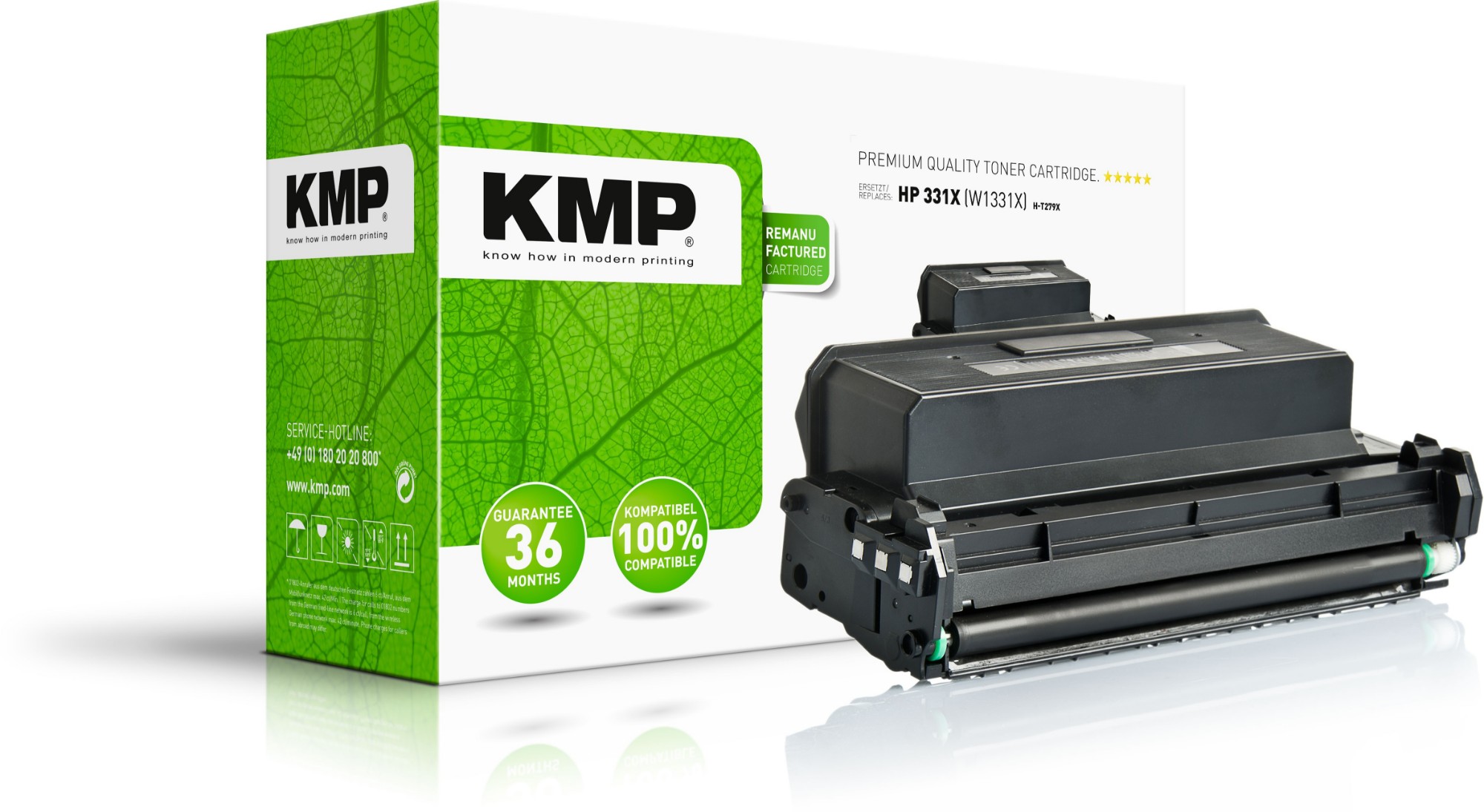 KMP SINGLEPACK H-T279X toner cartridge 1 pc(s) Compatible Black