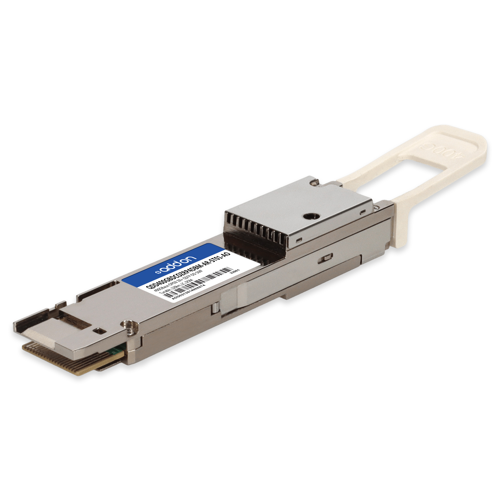 AddOn Networks QDD400GBDCOZRP4DBM-A Compatible 400G QSFP-DD 120 km TAA Compliant Transceiver AddOn Networks QDD400GBDCOZRP4DBM-A Compatible 400G QSFP-DD 120 km TAA Compliant Transceiver