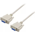Astrotek AT-DB9NULL-FF-3 serial cable White 3 m DB-9