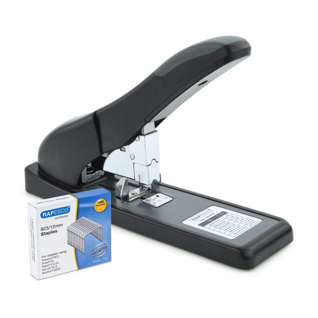 Rapesco 1550 stapler Standard clinch Black