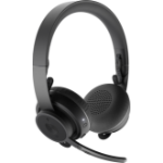 Logitech UC Zone Wireless Plus Headset Head-band Office/Call center Bluetooth Graphite