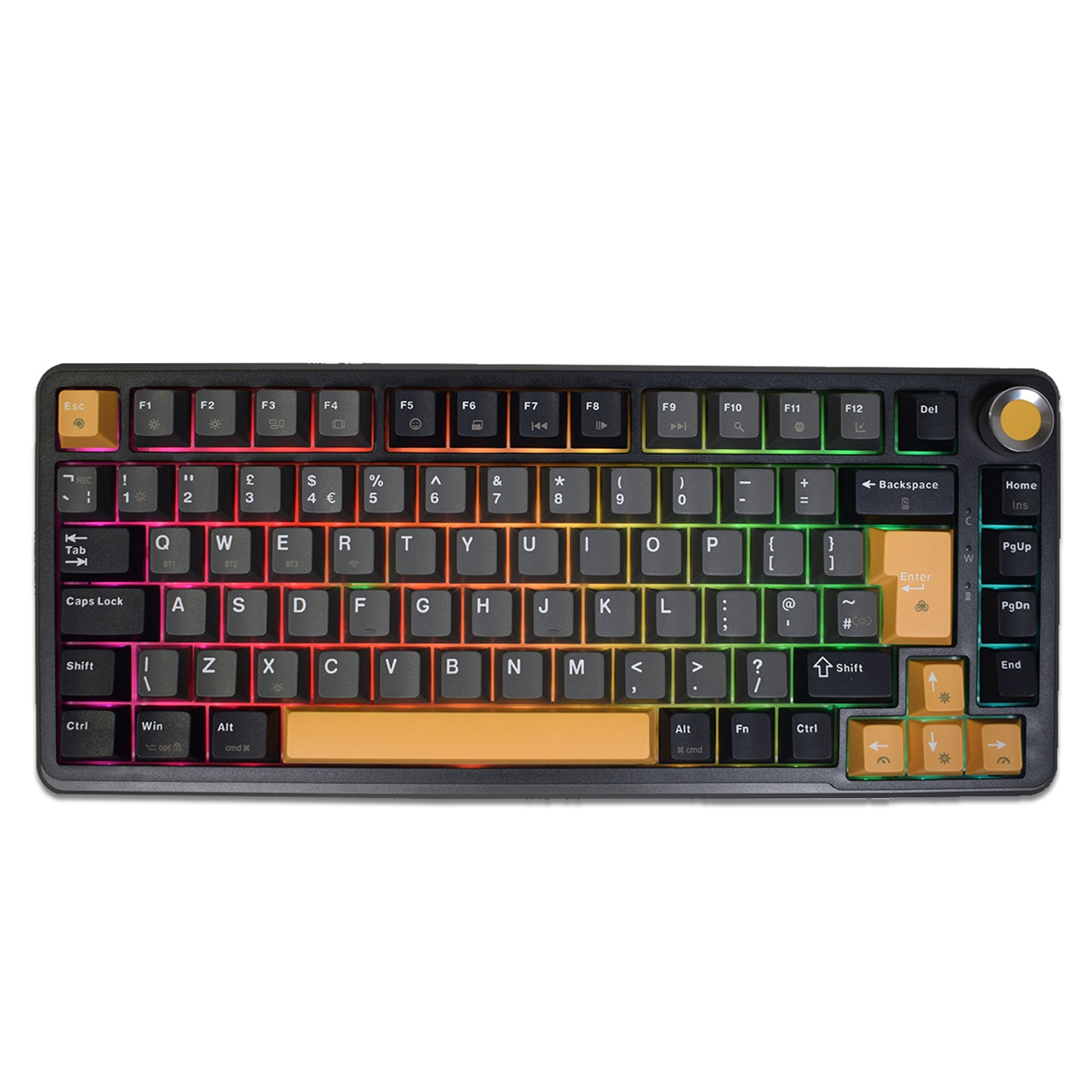 Marvo Titan 75 KG986W Wireless Mechanical Gaming . Tri-Mode Connectivi