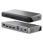 ALOGIC DX3 Wired USB 3.2 Gen 1 (3.1 Gen 1) Type-C Black, Gray