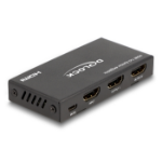 DeLOCK HDMI Splitter 1 x HDMI in to 2 x HDMI out 4K 60 Hz with downscaler