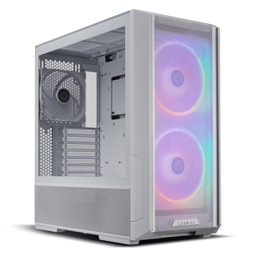 Lian Li Lancool 216 Midi Tower Transparent. White