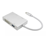 Axiom 4N1USBCHVDU-AX USB graphics adapter 3840 x 2160 pixels White