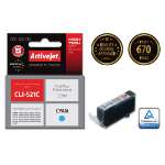 Activejet ACC-521CN ink (replacement for Canon CLI-521C; Supreme; 10 ml; cyan)