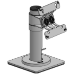 Ergonomic Solutions 150x150 baseplate, SP2 pole