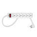Monoprice 27846 power extension 35.8" (0.91 m) 7 AC outlet(s) Indoor White