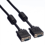 ROLINE Monitor Kabel met ferrietkernen + DDC, HD15M/M 10 m