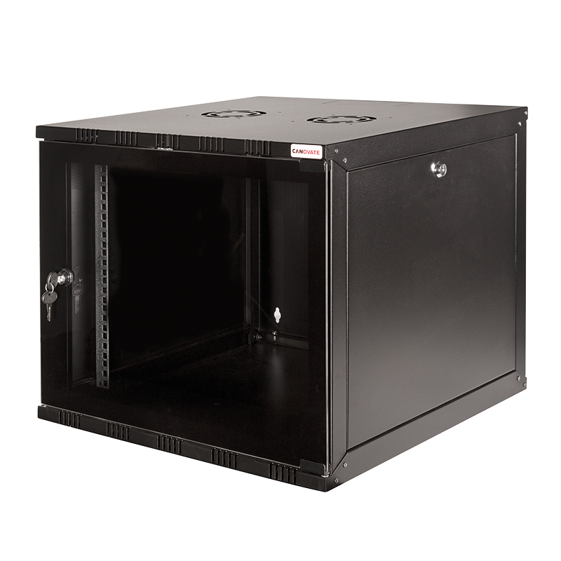 LogiLink W12A40B rack cabinet Wall mounted rack Black