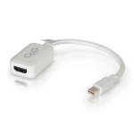 C2G 54314 video cable adapter 0.2 m Mini DisplayPort HDMI White