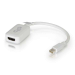 C2G 54314 video cable adapter 7.87" (0.2 m) Mini DisplayPort HDMI White