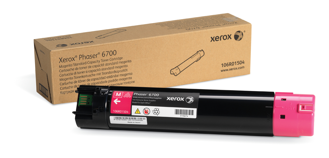 Image of Xerox 106R01504 Toner magenta, 5K pages/5% for Xerox Phaser 6700