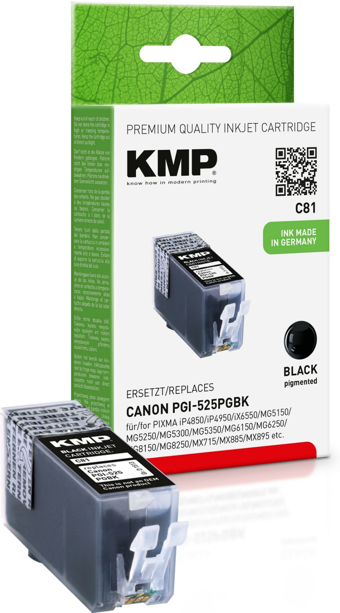 Photos - Inks & Toners KMP C81 ink cartridge 1 pc(s) 1513,0001 