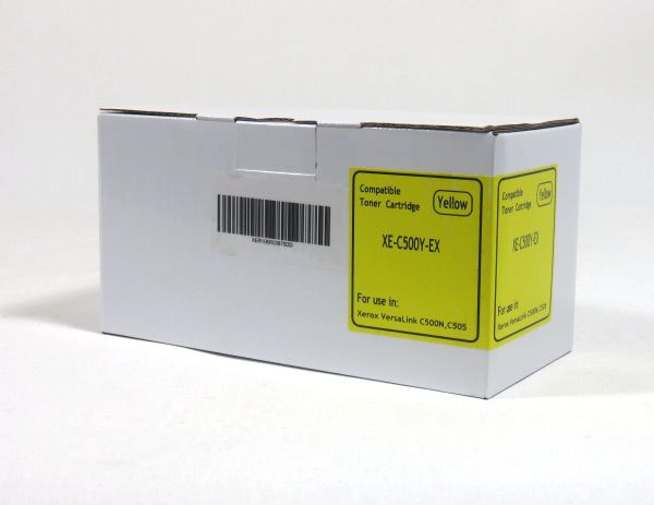 Data Direct Xerox C550 C505 Toner Yellow Compatible 106R03875