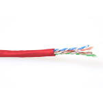 ACT CAT6 U/UTP PVC soepel patch rood 100 m