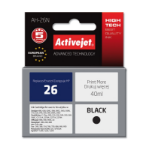 Activejet AH-26N ink (replacement for HP 26 51626A; Supreme; 40 ml; black)