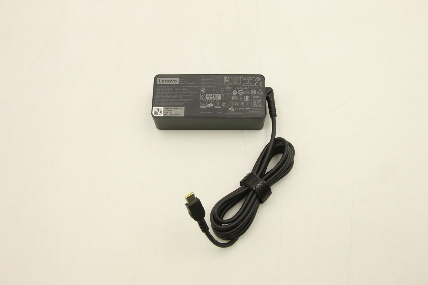 Image of Lenovo AC_ADAPTER PD,65W,20/15/9/5V,3P,WW,DEL - Approx 1-3 working...