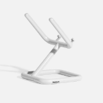 Bouncepad Go | Adjustable Tablet Stand | White | Tablet Universal