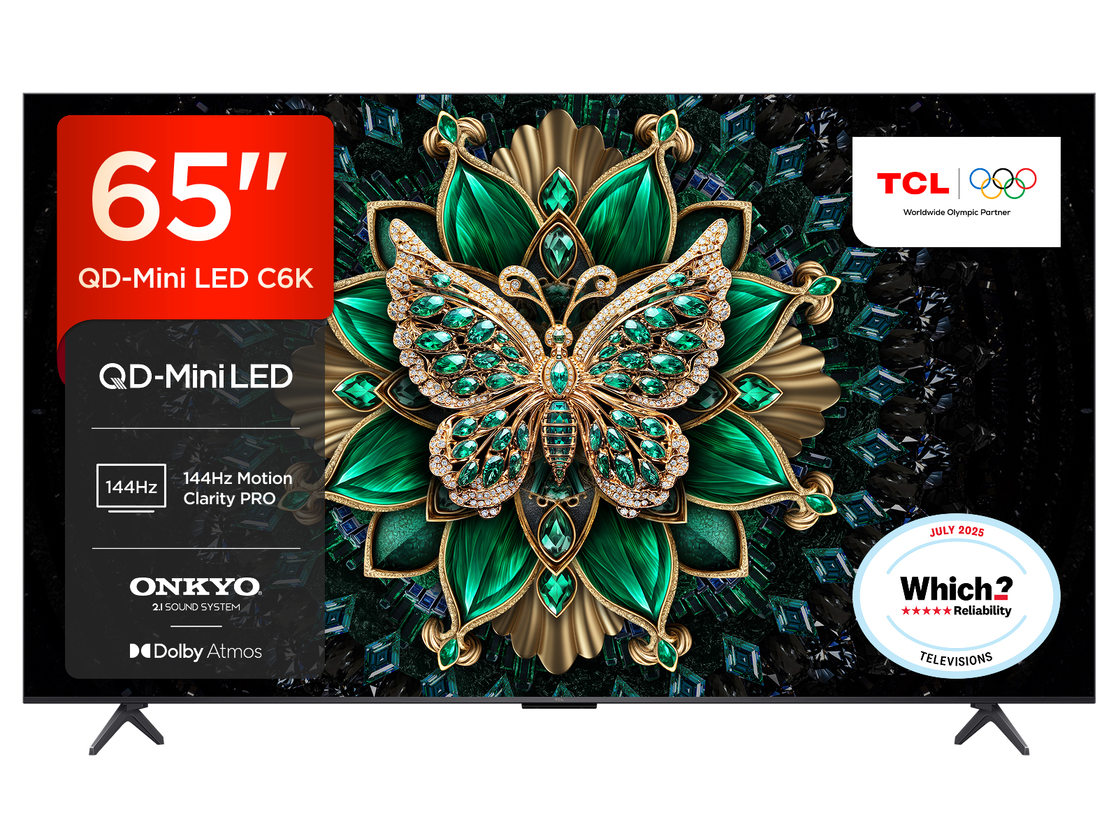 Tcl Light C6k Tv -Uk Premium Qd-Miniled Tv