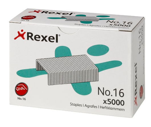 Image of Rexel No. 16 (24/6) Staples (5000)