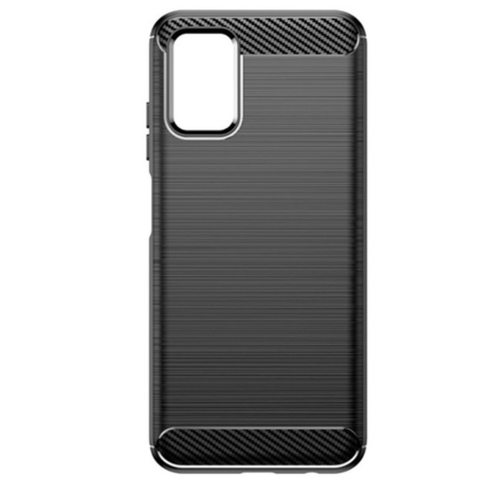 Samsung A03s Brushed Silicone Case - Black thumbnail