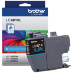 Brother LC401XLCS ink cartridge 1 pc(s) Original High (XL) Yield Cyan