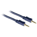 C2G 25ft Velocity™ 3.5mm Stereo M/M audio cable 295.3" (7.5 m) Blue
