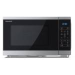Sharp 25L Freestanding Digital Solo Microwave - Silver