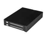 StarTech.com Dual-Bay 2.5â€ SATA SSD / HDD Rack for 3.5â€ Bay - Trayless - RAID