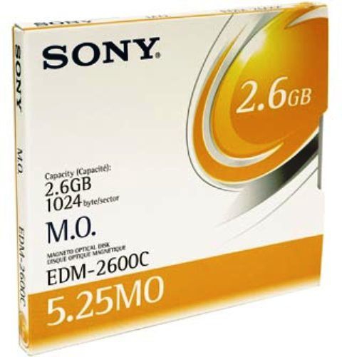 Sony EDM2600C magneto optical disk 13.3 cm (5.25")