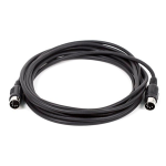 Monoprice 8535 audio cable 240" (6.1 m) DIN (5-pin) Black