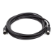 Monoprice 8535 audio cable 240" (6.1 m) DIN (5-pin) Black