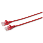 Microconnect V-UTP603R-SLIM networking cable Red 3 m Cat6 U/UTP (UTP)