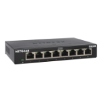 NETGEAR GS308-300PES netwerk-switch Unmanaged L2 Gigabit Ethernet (10/100/1000) Zwart