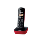 Panasonic KX-TG1611 DECT telephone Black, Red Caller ID