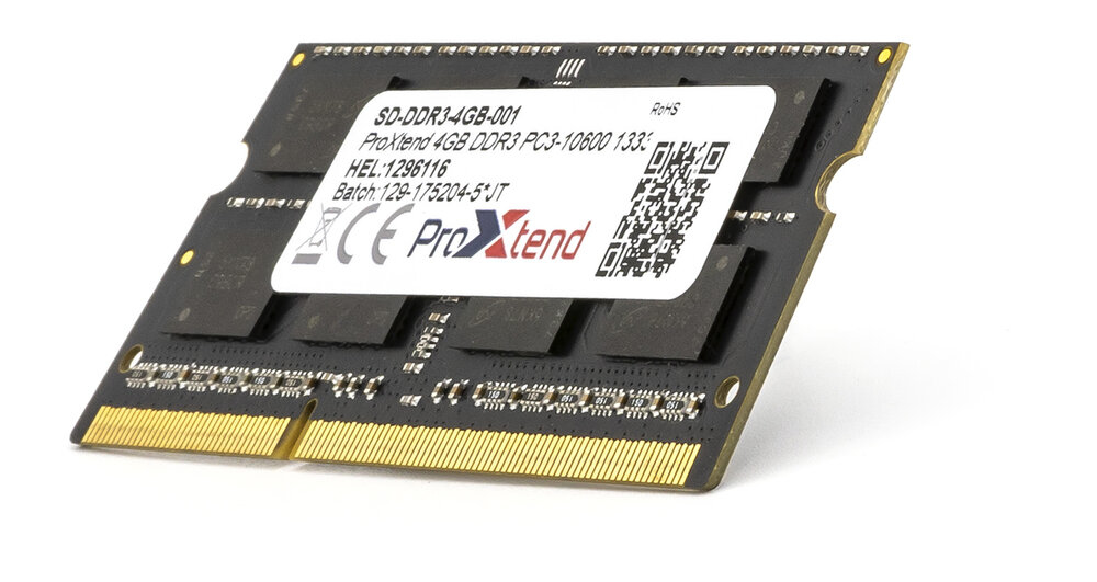 ProXtend 4GB DDR3 PC3-10600 1333MHz