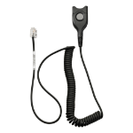 EPOS 1000836 telephone cable Black